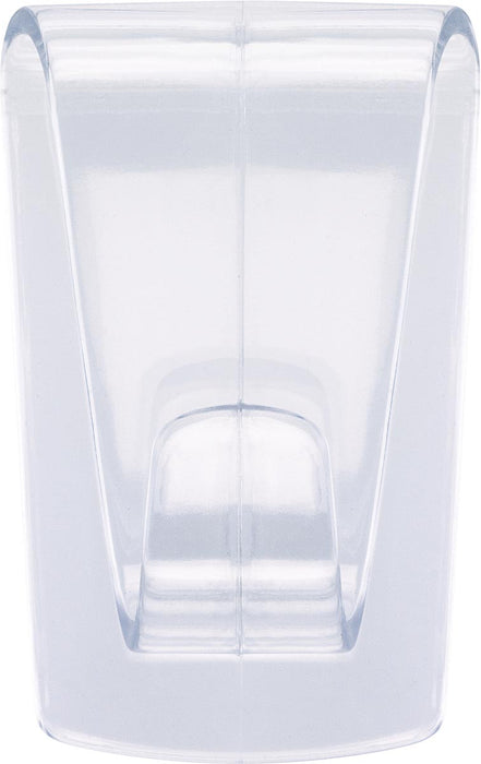 Tesa Klevende haak voor Transparant en Glas, draagvermogen 1 kg, blister van 2 stuks 8 stuks, OfficeTown