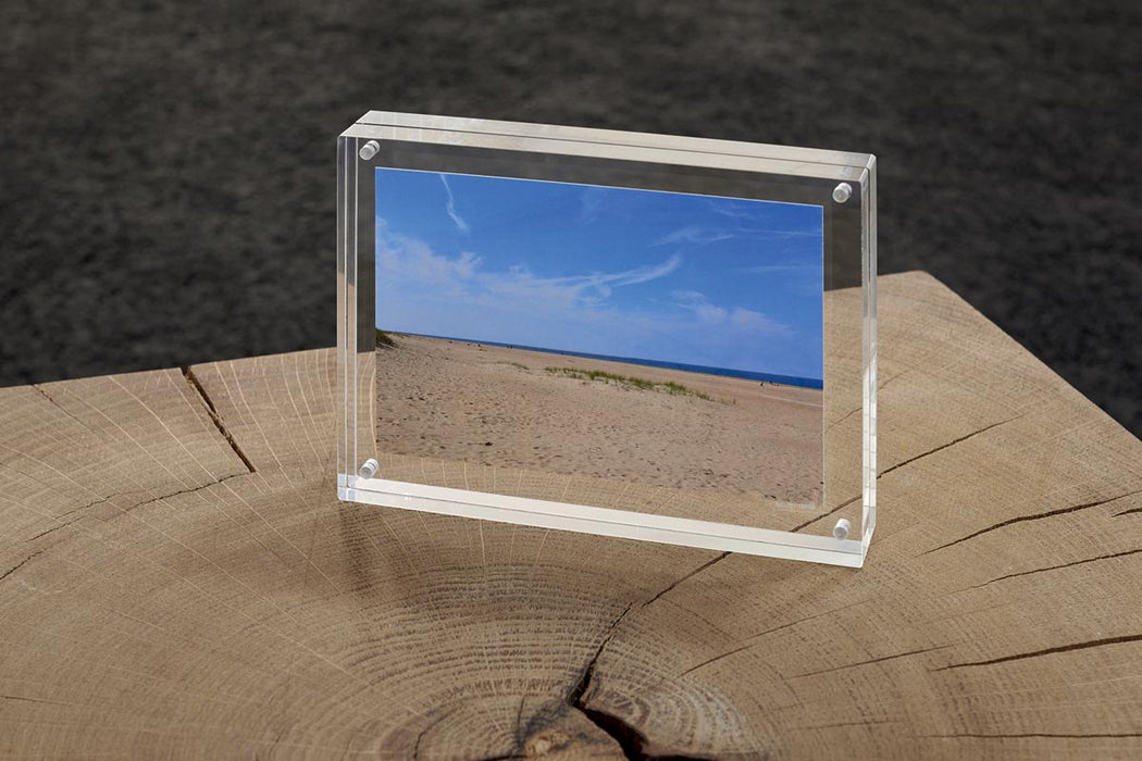MAUL fotolijst van acryl 17.8x12.7x3cm met magnetische hoekverbinding
