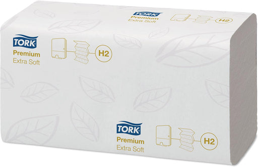 Tork Premium Xpress® extra zachte handdoek XL, multifold, 2-laags, systeem H2, wit 21 stuks, OfficeTown