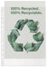 Esselte geperforeerde showtas, 100 % gerecycleerd, ft A4, 70 micron, doos van 20 stuks Esselte