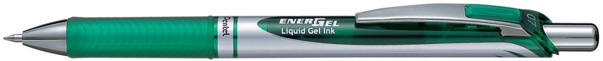 Pentel Roller Energel RT BL77 groene gelpen met snel drogende inkt