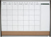 Nobo combibord, kurk en magnetische whiteboard maandplanner, ft 58,5 x 43 cm 6 stuks, OfficeTown