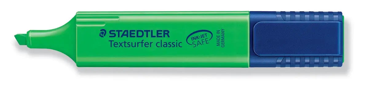 Staedtler Textsurfer Classic groene markeerstift met schuine punt