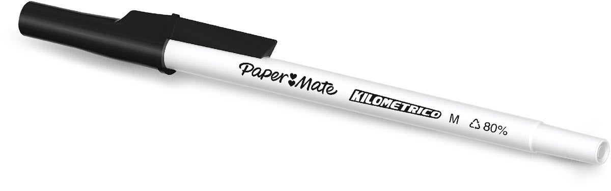 Paper Mate balpen Kilometrico, medium, doos van 50 stuks, zwart 20 stuks, OfficeTown