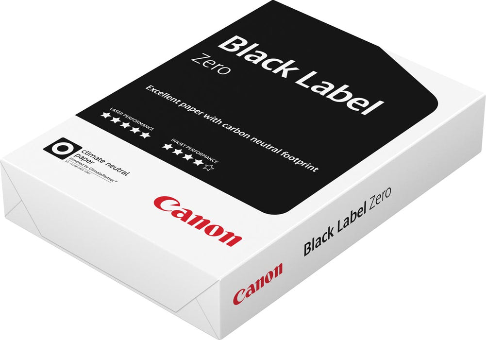 Canon Black Label Zero printpapier ft A4, 80 g, pak van 500 vel.