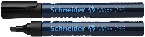 Schneider permanent marker Maxx 233, zwart 10 stuks, OfficeTown
