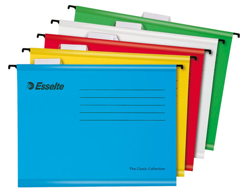 Esselte hangmap Classic, geassorteerde kleuren, pak van 10 stuks 10 stuks, OfficeTown