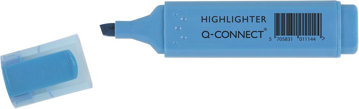 Q-CONNECT markeerstift, blauw