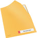 Leitz Cosy L-map, ft A4,  PP van 200 micron, ondoorzichtig, geel 12 stuks, OfficeTown