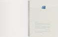 Oxford Origin spiraalschrift, ft A4+, 140 bladzijden, geruit 5 mm, blauw 5 stuks, OfficeTown