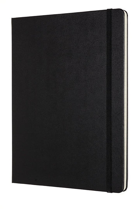 Moleskine professional notitieboek, A4 formaat, gelinieerd, harde kaft, 189 pagina's, zwart