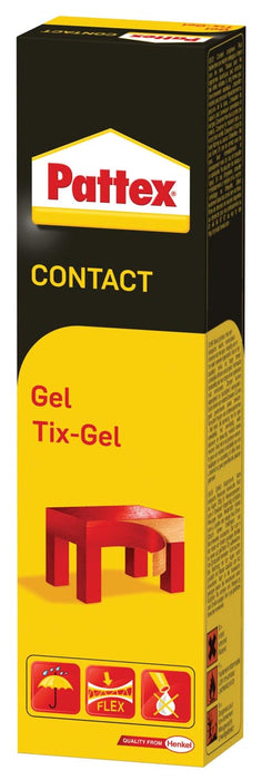 Pattex Contactlijm Tix-Gel, 125 g tube, op blister