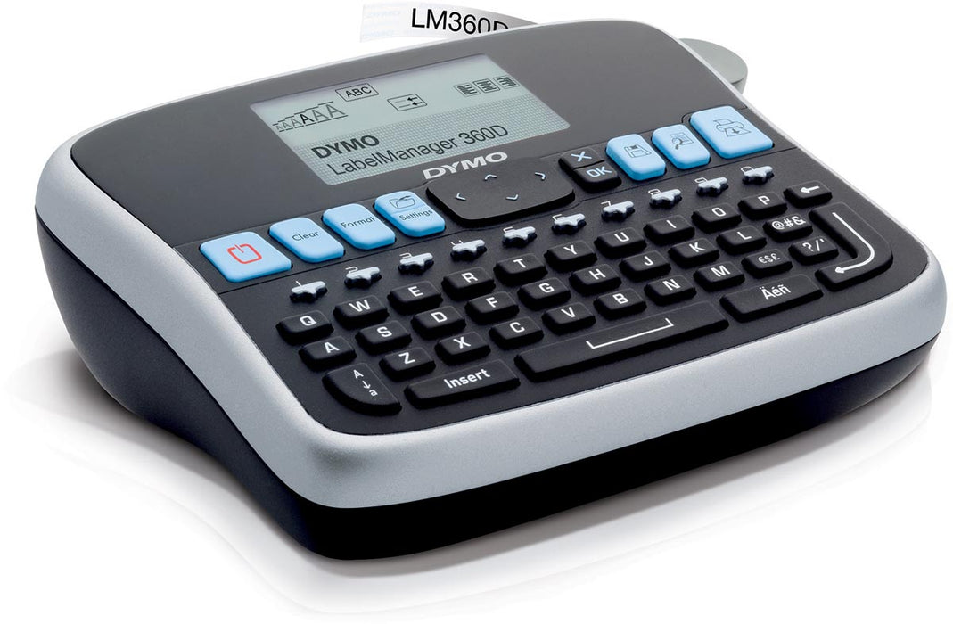 Dymo LabelManager 360D Beletteringsysteem met QWERTY-toetsenbord