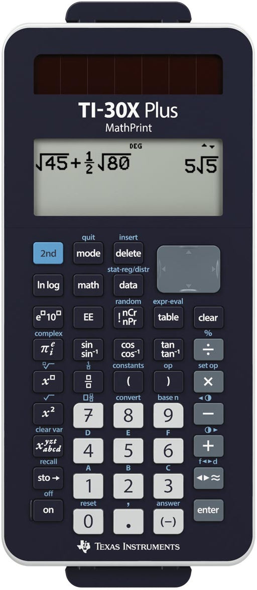 Texas TI-30X Plus MathPrint wetenschappelijke rekenmachine 10 stuks, OfficeTown