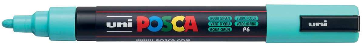 Posca verfstift PC-5M zeegroen