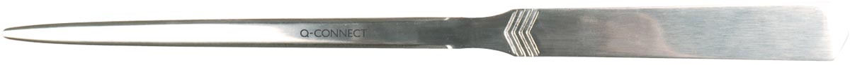 Q-CONNECT brievenopener 24,5 cm, van roestvrij staal