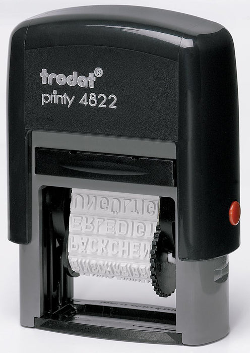 Trodat tekststempel Printy Line 4822 - Met automatische beïnkting