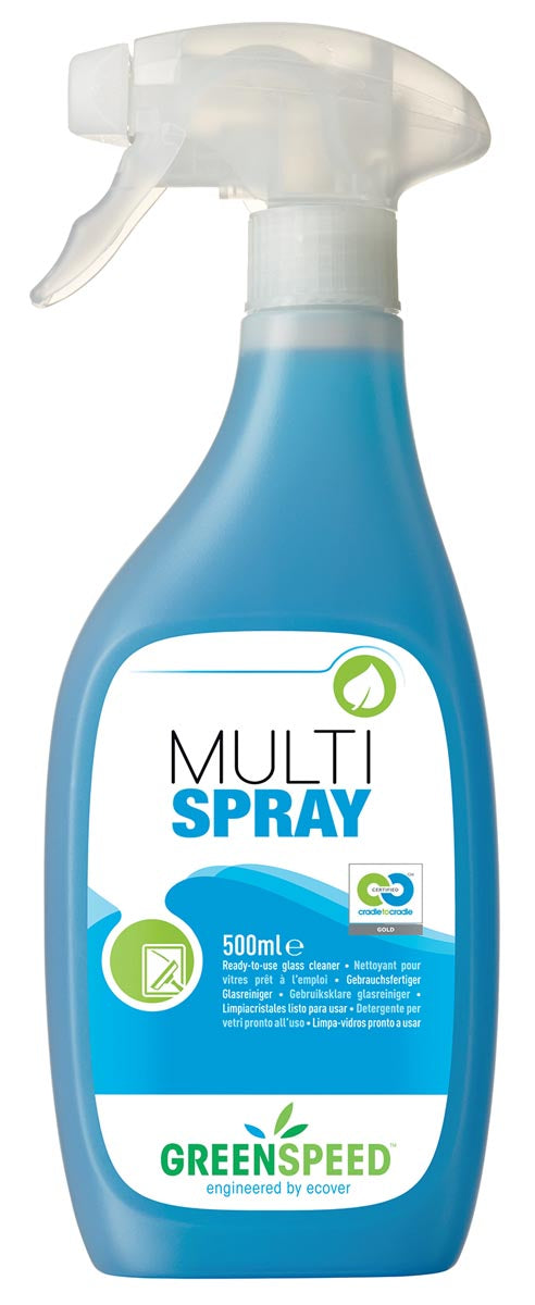 Greenspeed Multi Spray, citrusgeur, flacon van 500 ml 6 stuks, OfficeTown