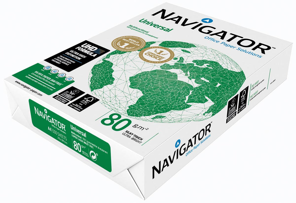 Navigator Universeel printpapier ft A3, 80 g, pak van 500 vel