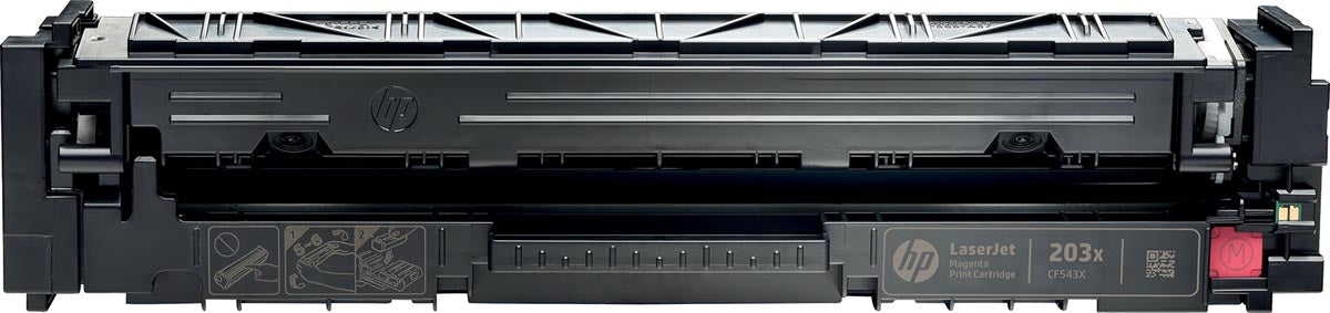 HP toner 203X, 2.500 pagina's, OEM CF543X, magenta