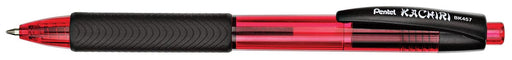 Pentel Kachiri balpen van 0,7 mm rood 12 stuks, OfficeTown