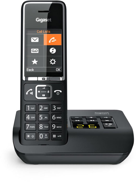 Gigaset Comfort 550A DECT draadloze telefoon met antwoordapparaat, zwart -> Gigaset Comfort 550A DECT draadloze telefoon met antwoordapparaat, zwart