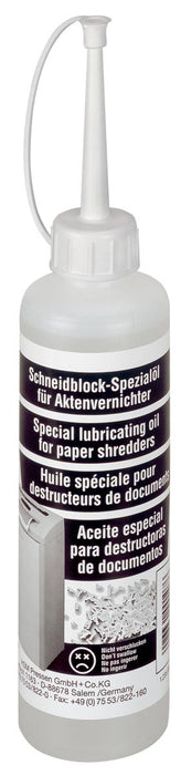 HSM papiervernietiger snijwalsen olie, 250 ml flacon