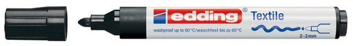 Edding textielmarker 4500 zwart 10 stuks, OfficeTown