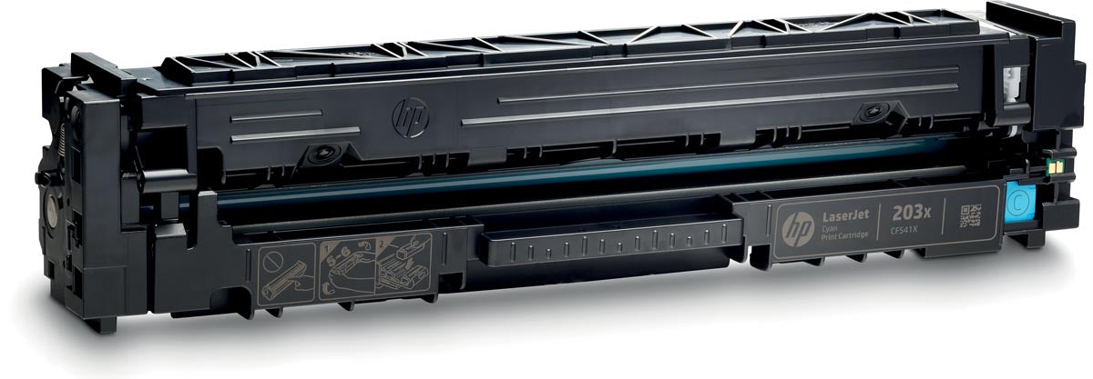 HP toner 203X, 2.500 pagina's, OEM CF541X, cyaan