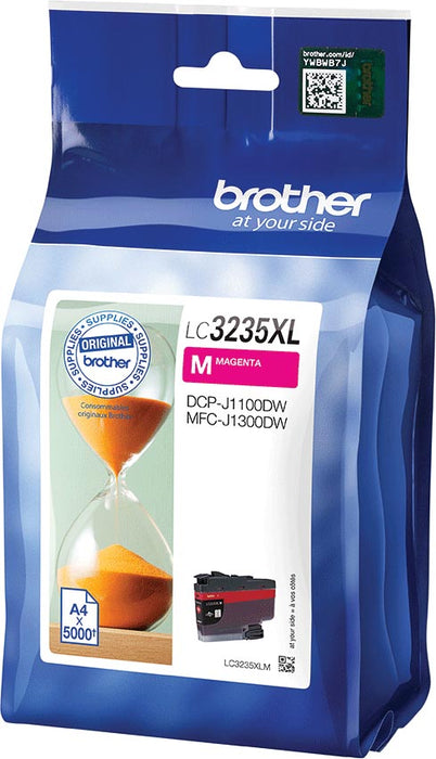 Brother inktcartridge, 5.000 pagina's, OEM LC3235XLM, magenta