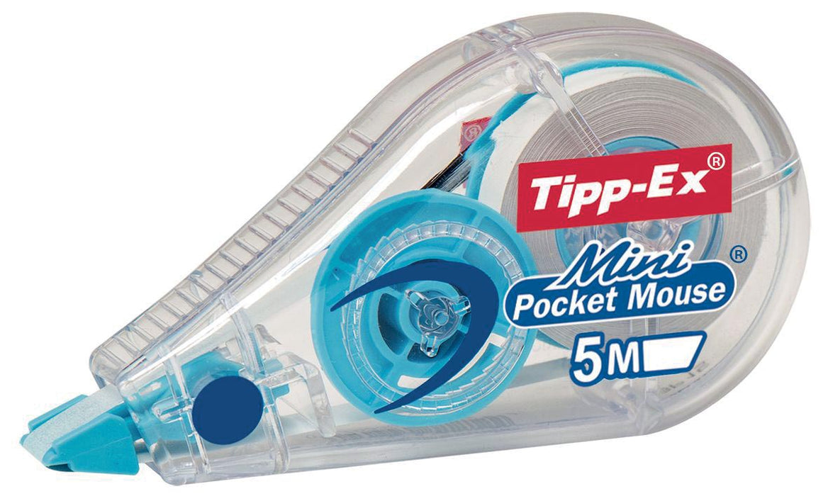 Tipp-Ex correctieroller Mini Pocket Mouse Fashion - 2 + 1 gratis in blisterverpakking