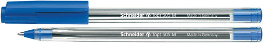 Schneider Balpen Tops 505 M blauw 50 stuks, OfficeTown