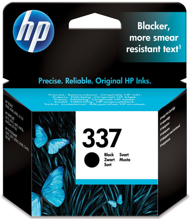 HP inktcartridge 337, 420 pagina's, OEM C9364EE, zwart