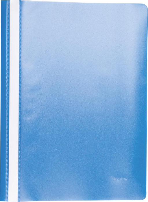 Pergamy snelhechtmap, ft A4, PP, pak van 25 stuks, blauw 16 stuks, OfficeTown