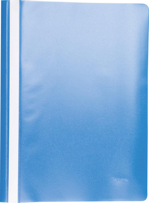 Snelhechtmap van Pergamy, A4-formaat, PP, 25 stuks, blauw