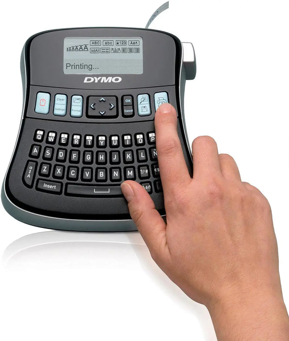 Dymo labelmaker LabelManager 210D+, azerty toetsenbord met eenvoudige navigatie