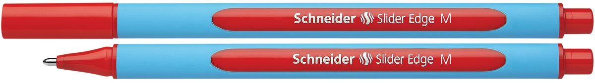 Schneider Balpen Slider Edge medium punt, rood