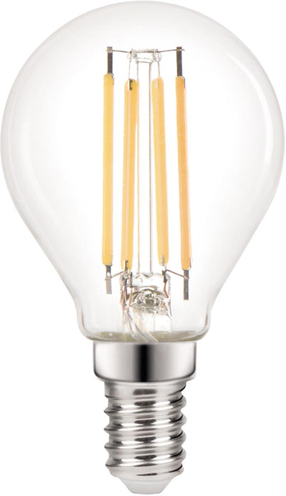 Integrale Mini Globe LED-lamp E14, dimbaar, 2.700 K, 3,4 W, 470 lumen