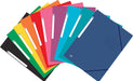 Oxford Top File+ elastomap, voor ft A4, geassorteerde kleuren 10 stuks, OfficeTown