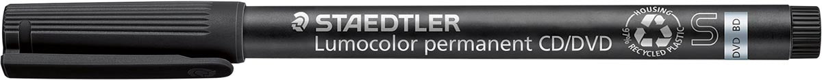 Staedtler Lumocolor CD/DVD/BD-marker zwart 10 stuks