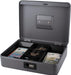 Pavo geldkoffer 12 inch met 3-dlig cijferslot, donkergrijs 4 stuks, OfficeTown