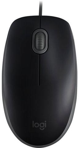 Logitech stille muis B110, zwart Logitech