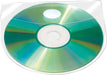 Q-CONNECT CD hoes zelfklevend met tab PP 10 stuks 10 stuks, OfficeTown
