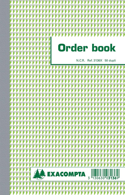 Exacompta orderbook, ft 21 x 13,5 cm, dupli (50 x 2 vel) 10 stuks, OfficeTown