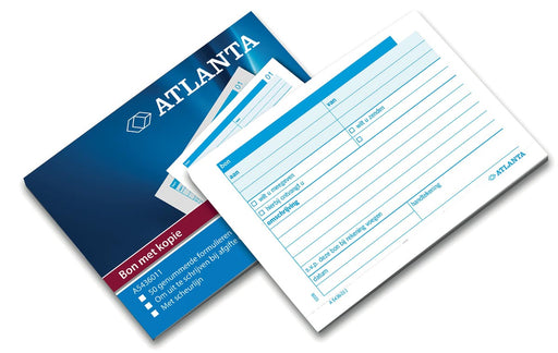 Atlanta by Jalema bonboekjes genummerd 1-50, 50 blad in tweevoud, zelfkopiërend 5 stuks, OfficeTown