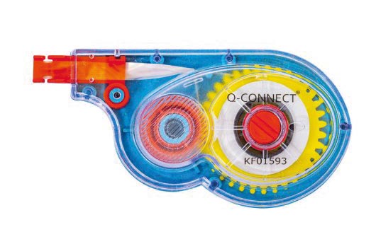 Q-CONNECT correctieroller Met 5 mm Brede Tape van 8 m