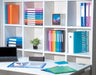 Exacompta elastobox rug van 2,5 cm                       geassorteerde kleuren 8 stuks, OfficeTown