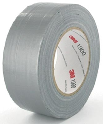 3M duct tape 1900, ft 50 mm x 50 m, zilver 24 stuks, OfficeTown