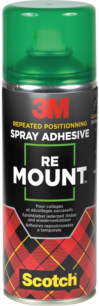 3M Re Mount Spray 12 stuks, OfficeTown