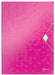 Leitz WOW elastomap met 3 kleppen, uit PP, ft A4, roze 10 stuks, OfficeTown